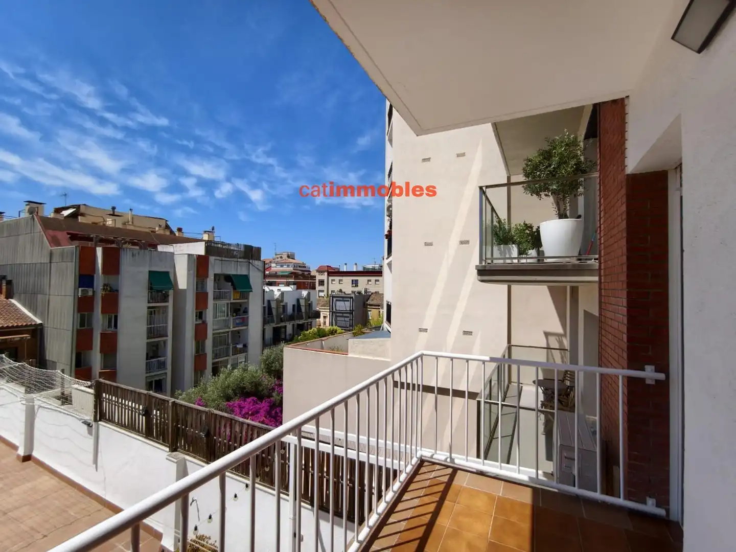 Balcony of Duplexes for sale in Sant Cugat del Vallès  with Air Conditioner, Heating and Terrace