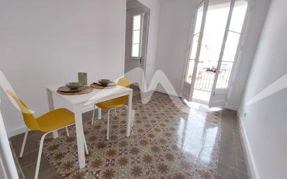 Dining room of Flat for sale in  Barcelona Capital  with Terrace, Storage room and Balcony