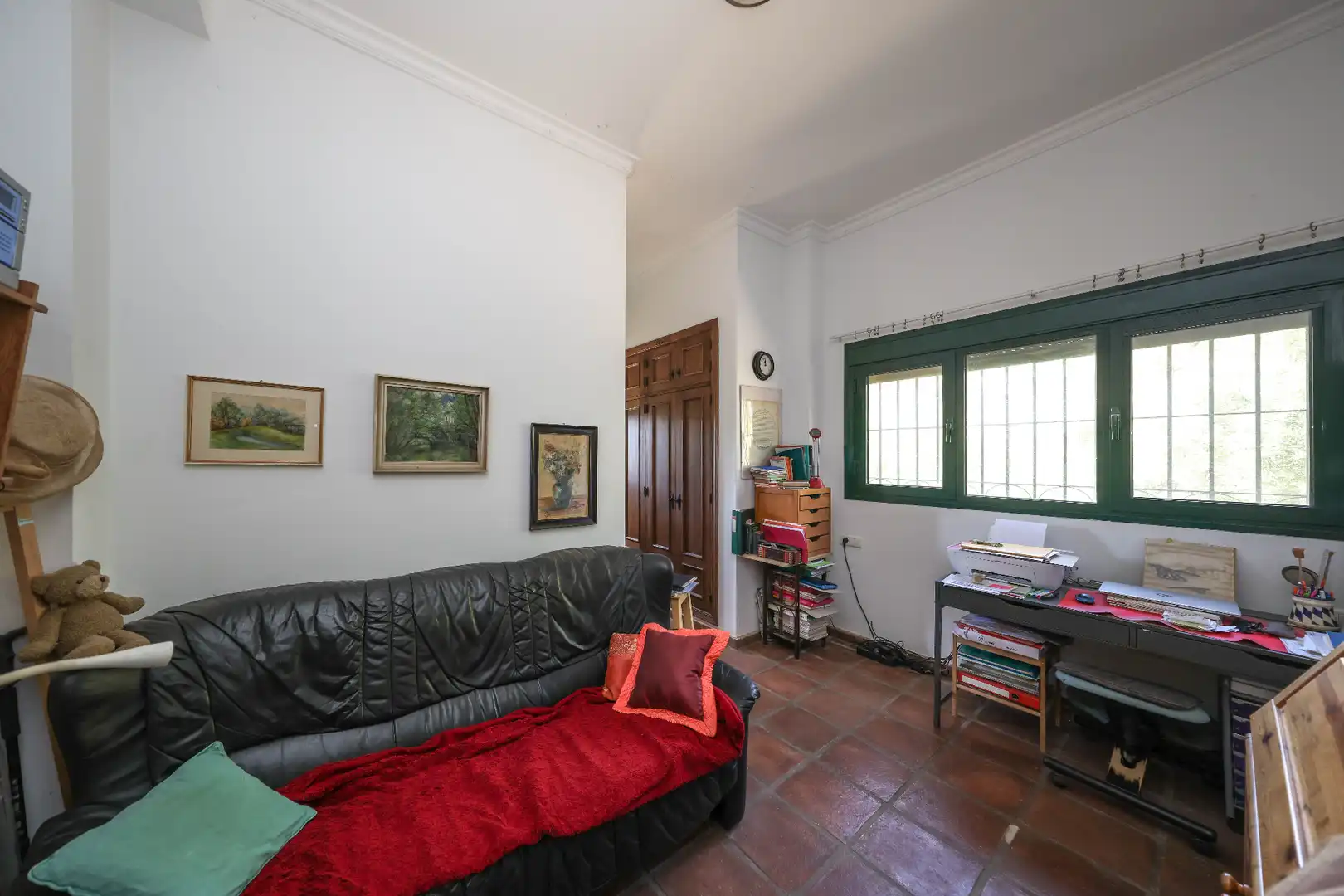 Sala d'estar de Casa o xalet en venda en Monda amb Aire condicionat, Jardí privat i Piscina
