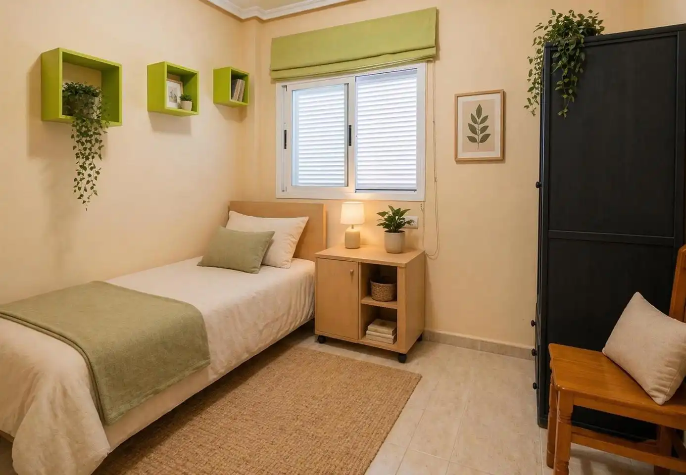 Habitación de Casa adosada en venta en Santa Pola con Jardín privado, Terraza y Piscina