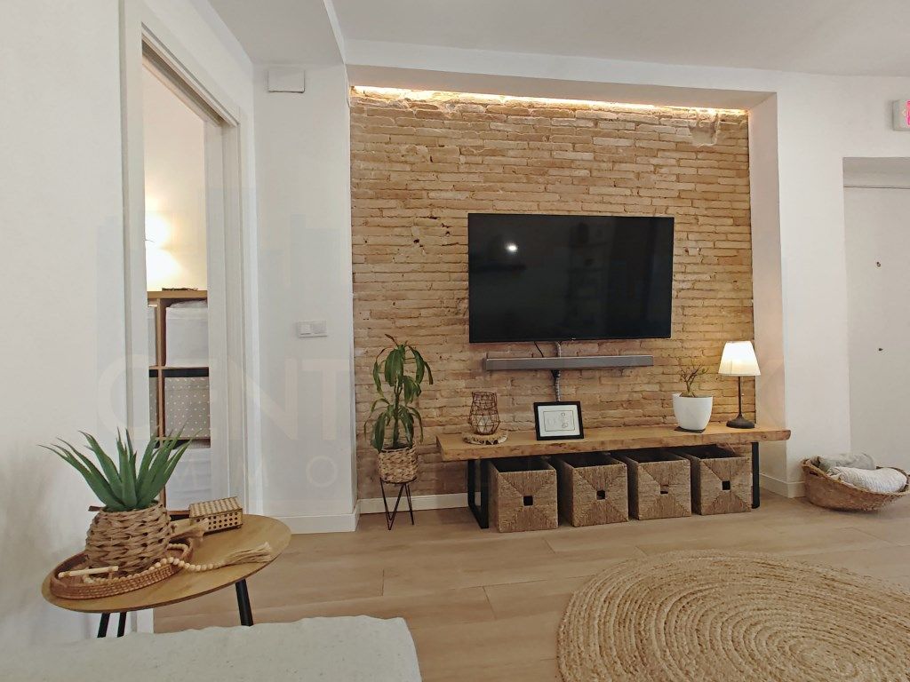 Living room of Flat for sale in Montblanc  with Heating and Balcony