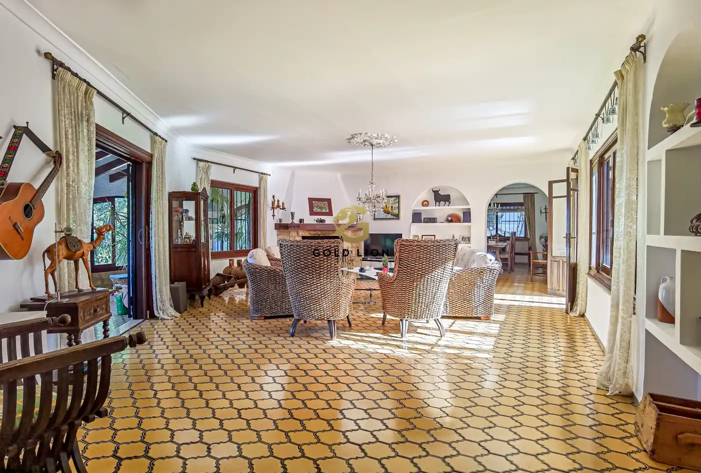 Living room of Houses for sale in Dénia  with Air Conditioner, Heating and Private garden