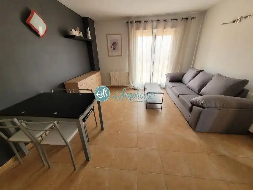 Living room of Flat for sale in Espirdo  with Heating, Storage room and Furnished