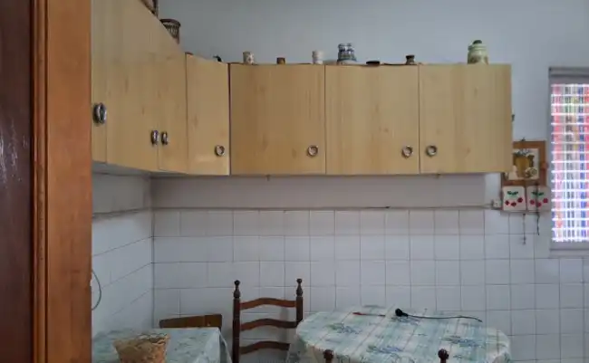 Cuina de Casa o xalet en venda en Valderrey amb Calefacció i Moblat
