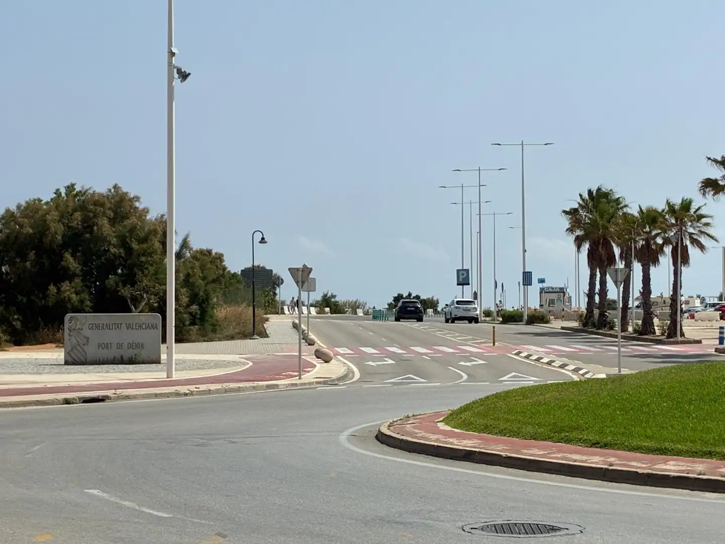 Exterior view of Commercial properties for sale in Dénia  with Air Conditioner