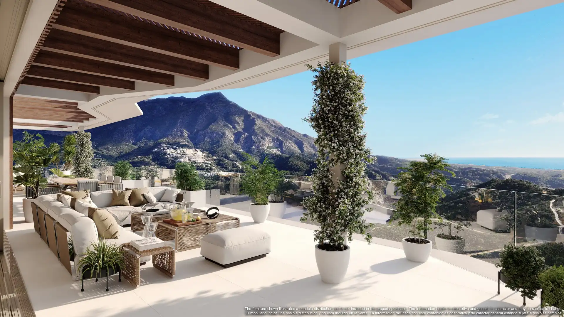 Apartamento con piscina en venta en Benahavís pueblo, imagen 2