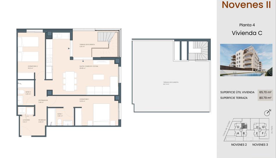 Photo 1 of Flat for sale in Avinguda París, 4, Piscinas, Castellón