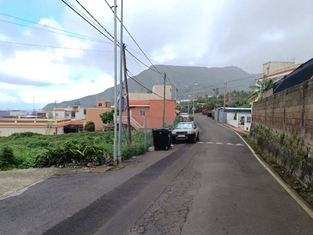 Vista exterior de Residencial en venda en San Cristóbal de la Laguna