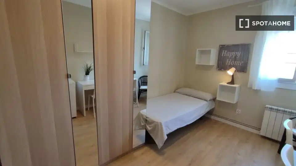 Habitación de Piso de alquiler en Madrid con Aire acondicionado, Calefacción y Amueblado