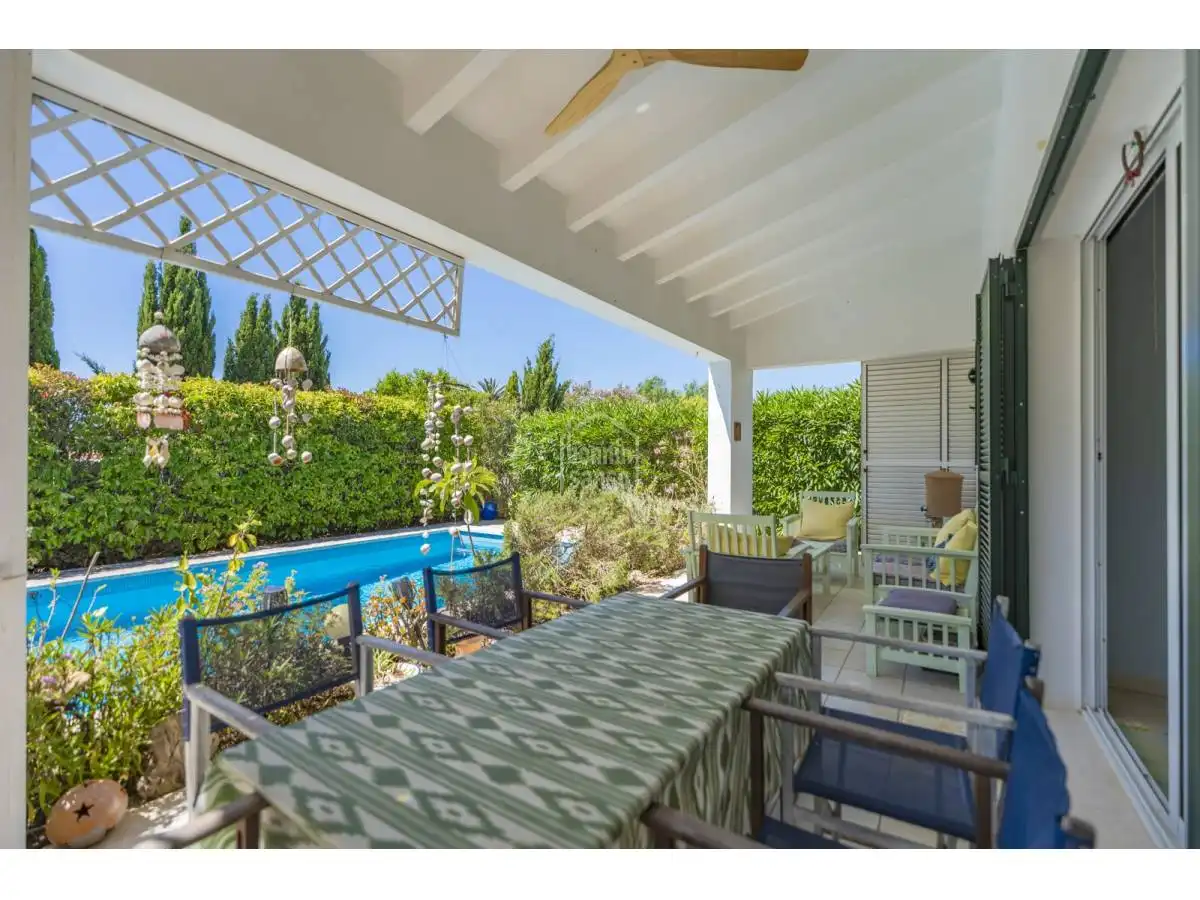 Terrassa de Casa o xalet en venda en Es Castell amb Calefacció, Jardí privat i Terrassa