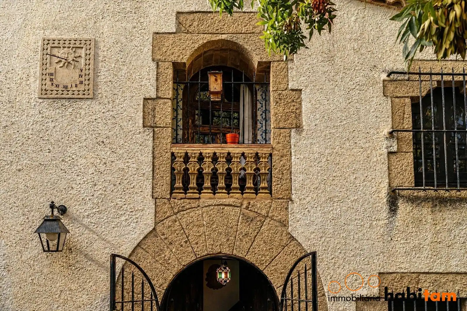 Terraza de Finca rústica en venta en Sils con Aire acondicionado, Calefacción y Jardín privado