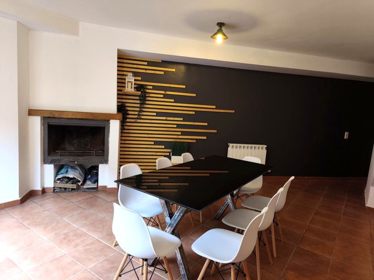 Comedor de Casa adosada en venta en Borja con Calefacción, Terraza y Amueblado