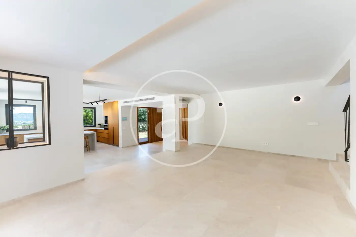 Sala d'estar de Pis en venda en Calvià amb Aire condicionat, Calefacció i Jardí privat