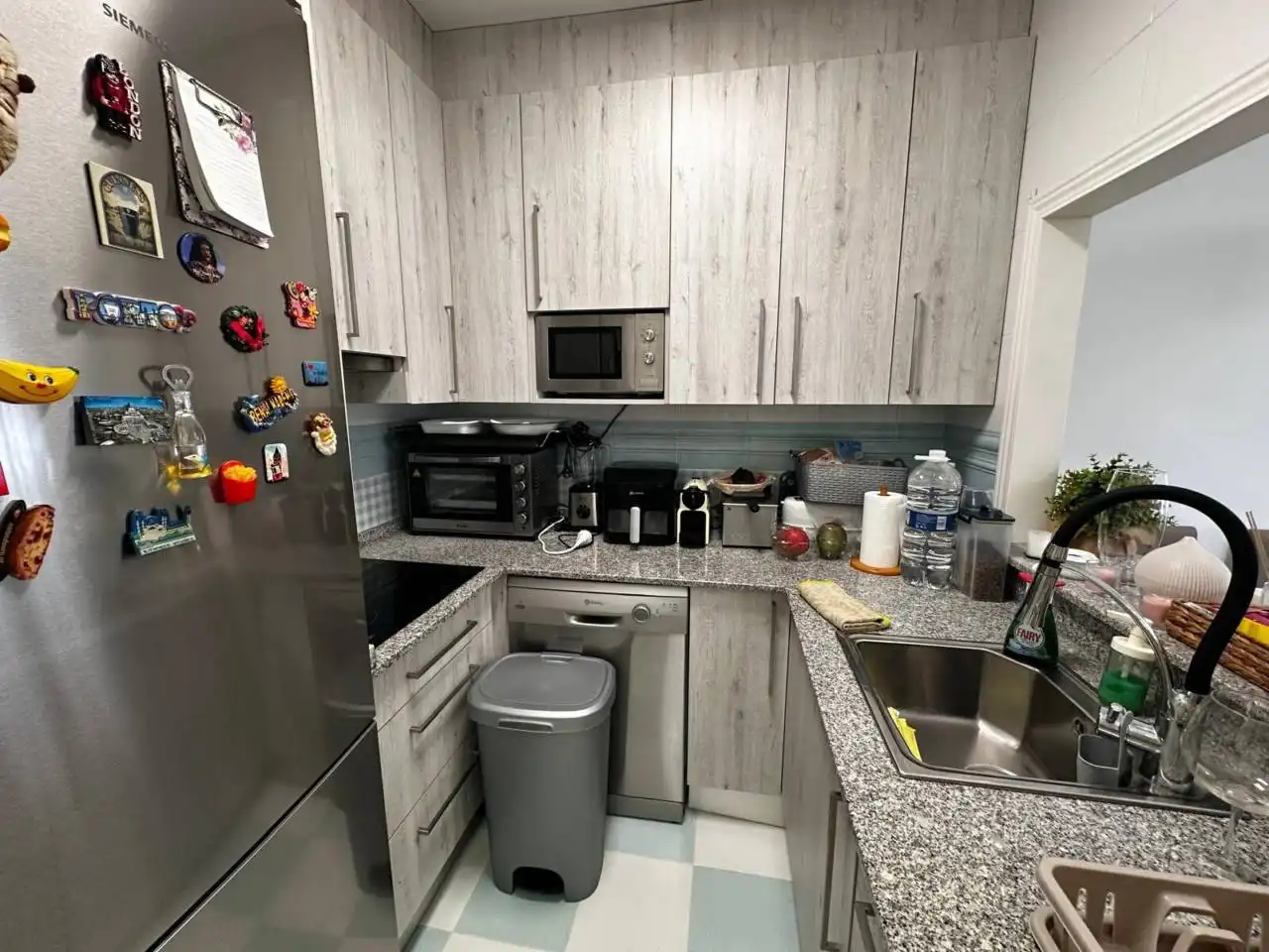 Kitchen of Apartments for sale in Archena  with Air Conditioner and Furnished