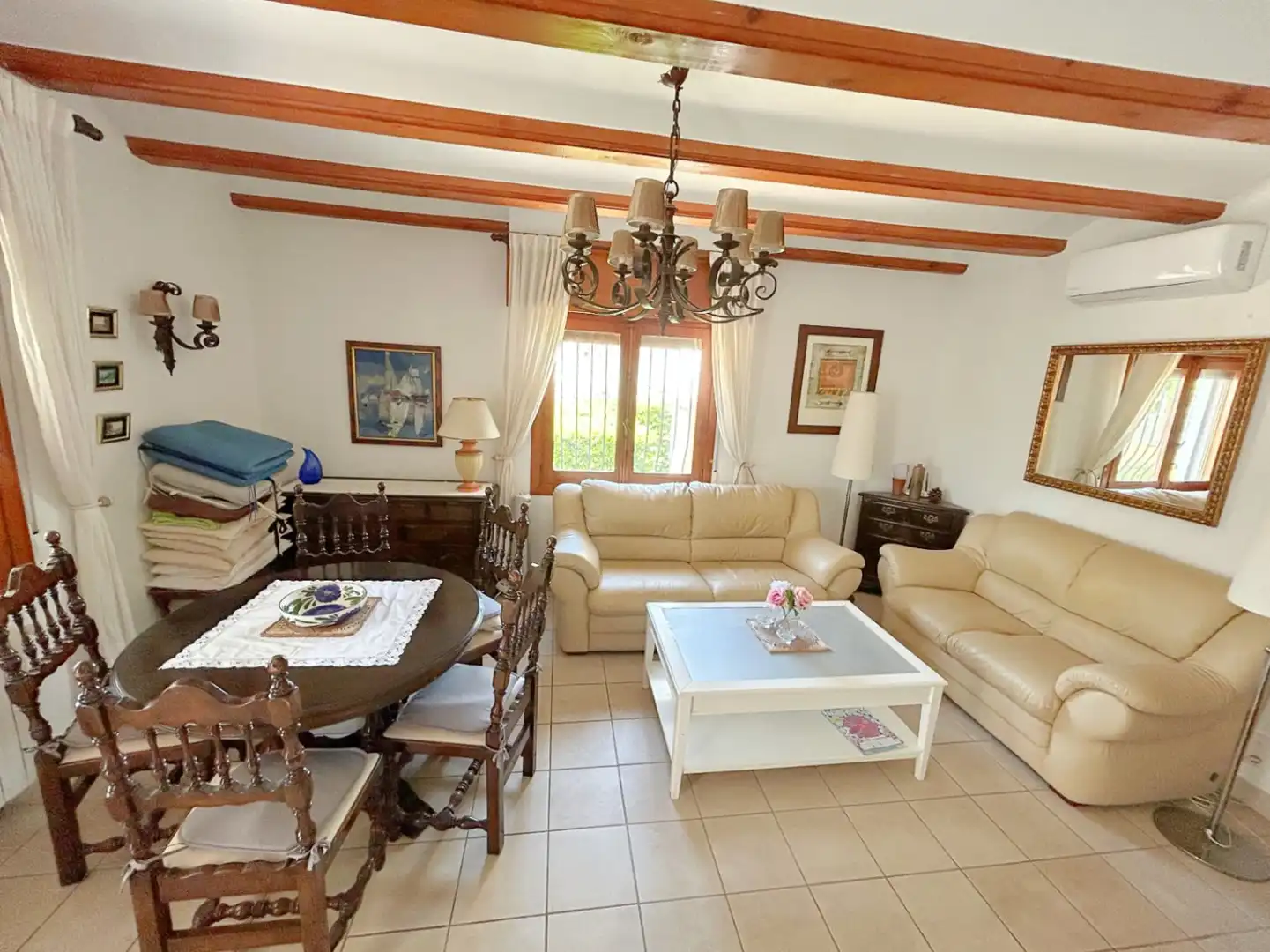 Living room of Houses for sale in Els Poblets  with Air Conditioner, Heating and Terrace