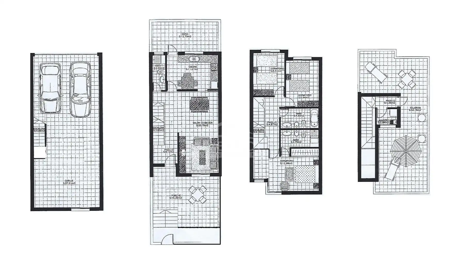 Detached homes for sale in El Ejido  with Air Conditioner, Heating and Terrace