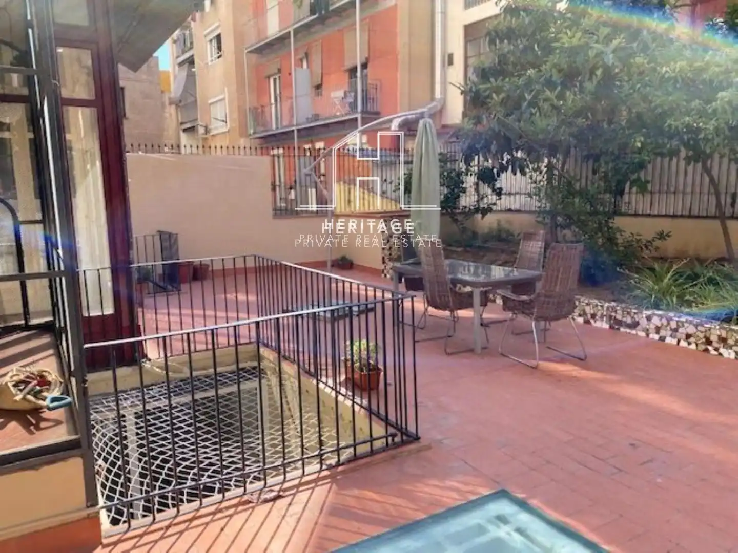 Terrasse von Wohnung zur Miete in Barcelona mit Klimaanlage, Heizung und Terrasse