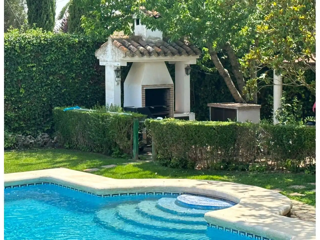 Garden of Houses for sale in Albacete  with Heating, Private garden and Swimming Pool