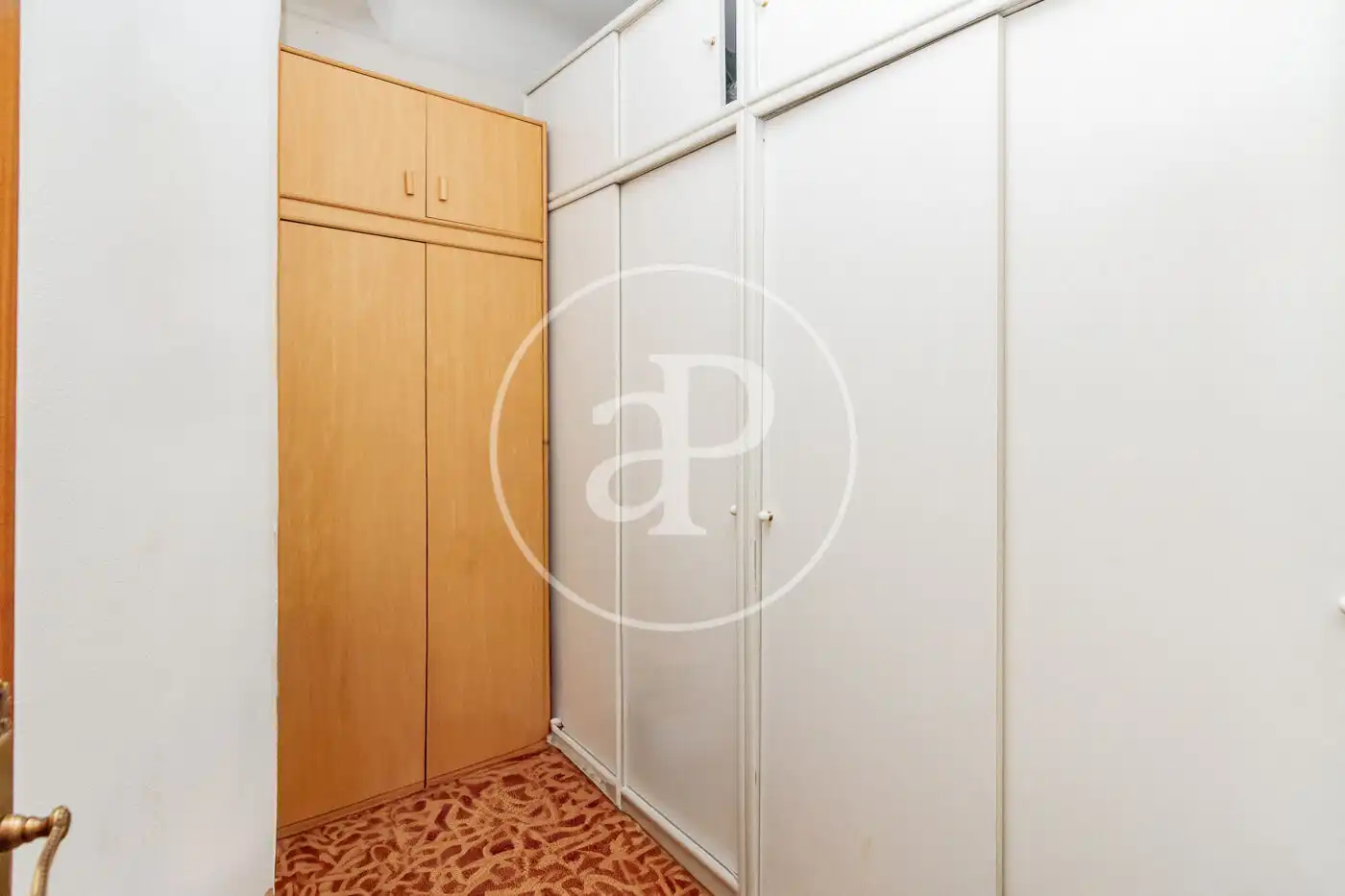 Bedroom of Flat for sale in Madrid  with Heating, Storage room and Balcony