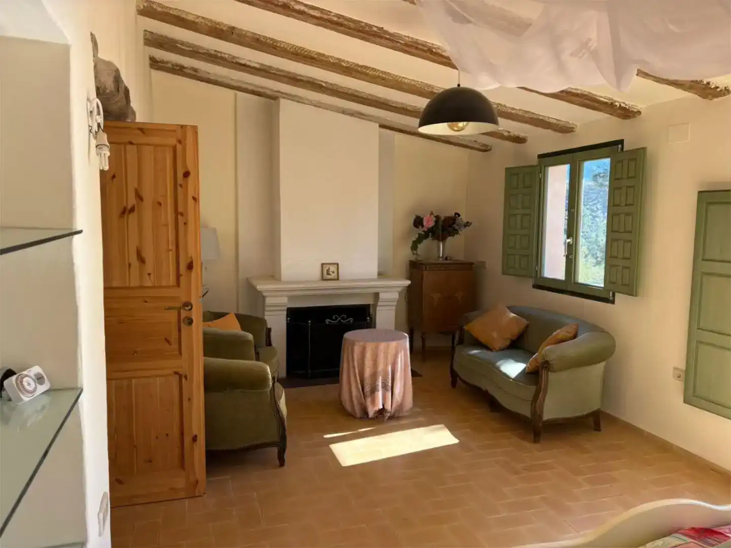 Sala d'estar de Finca rústica en venda en Jijona / Xixona amb Piscina i Balcó