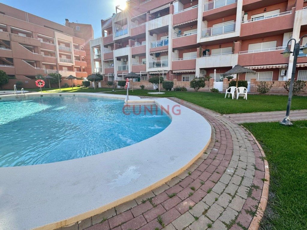 Swimming pool of Apartment for sale in Roquetas de Mar
