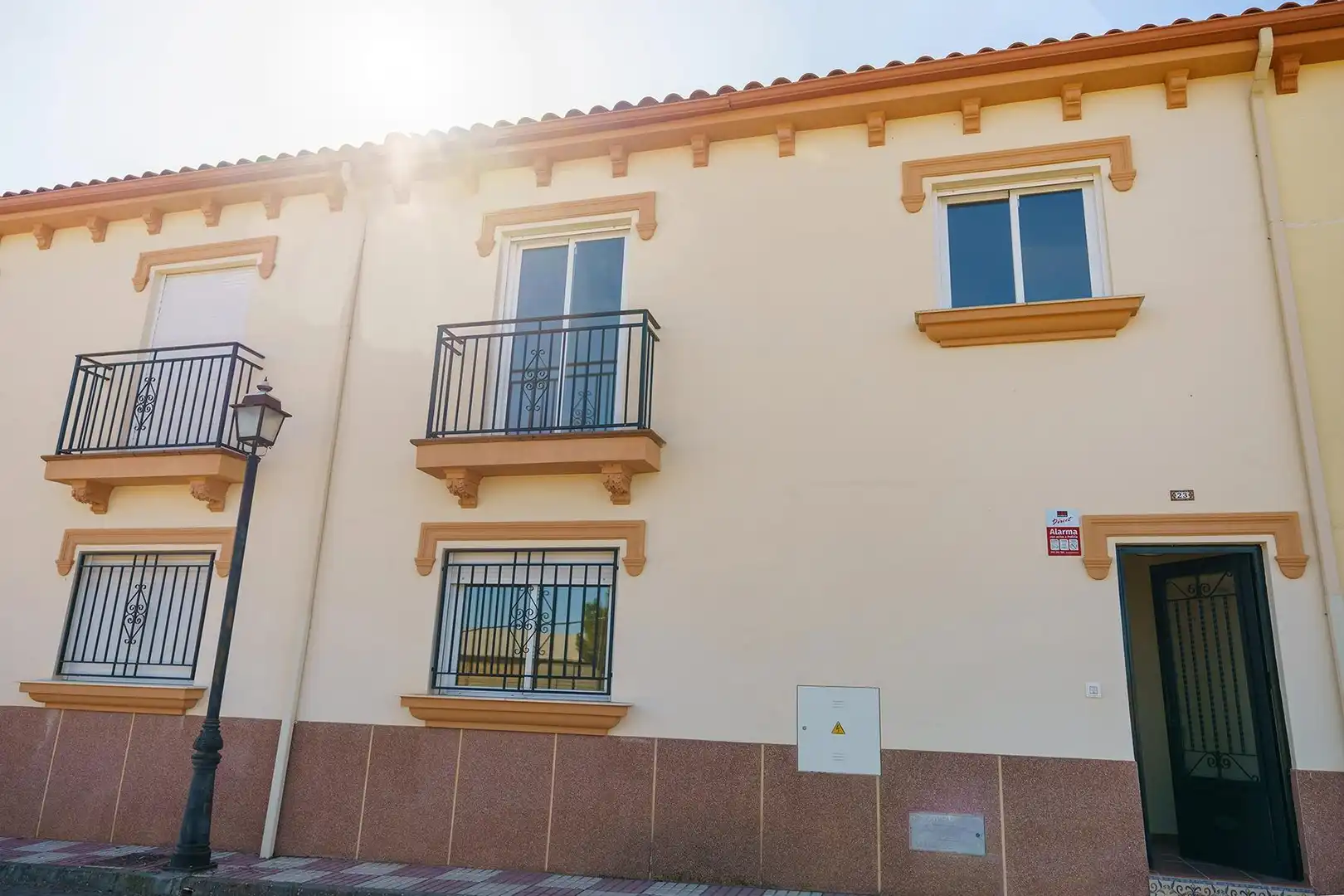 Vista exterior de Casa o chalet en venta en Ventas de Huelma con Aire acondicionado