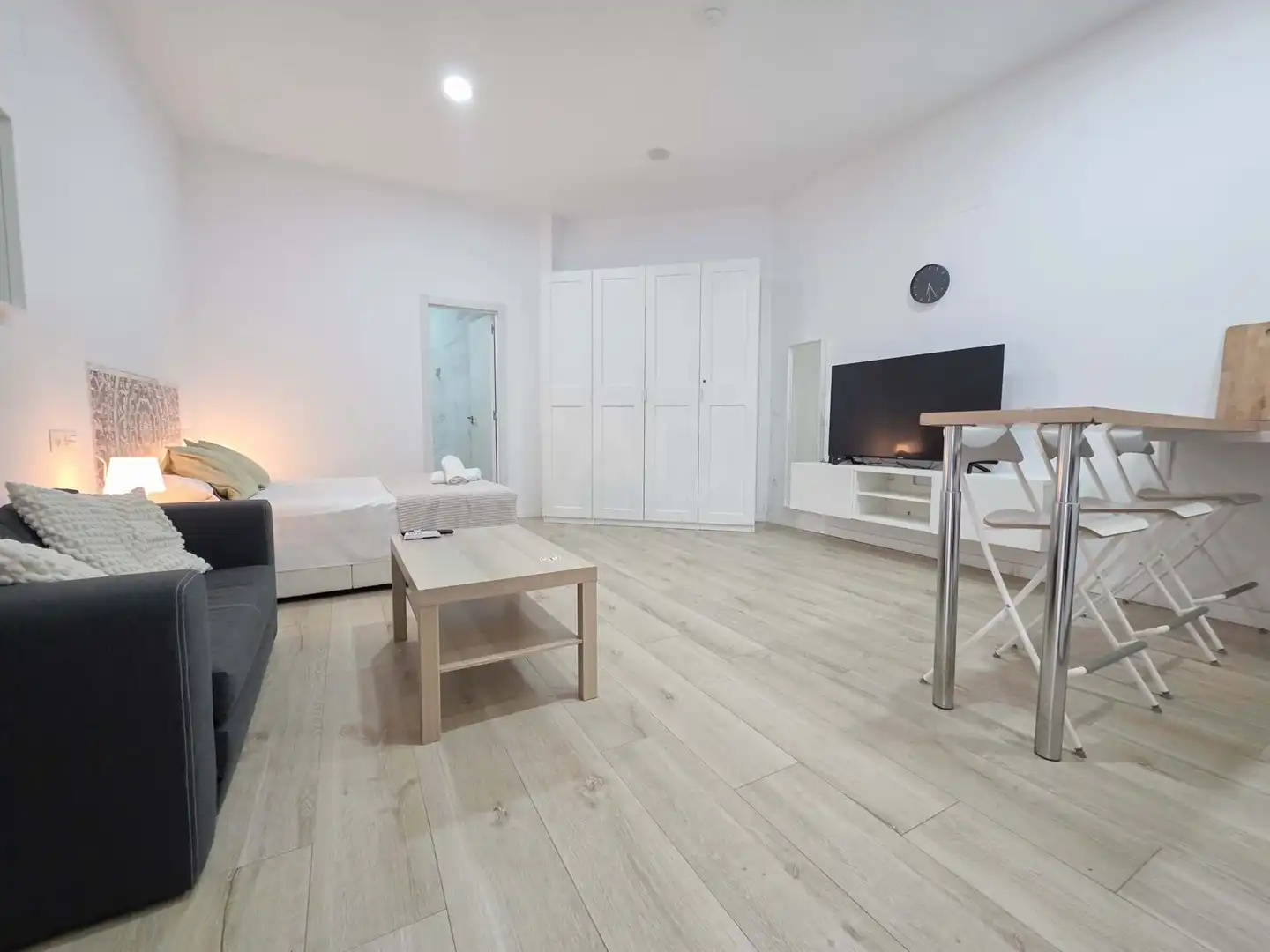 Sala de estar de Estudio en venta en Málaga con Aire acondicionado y Calefacción