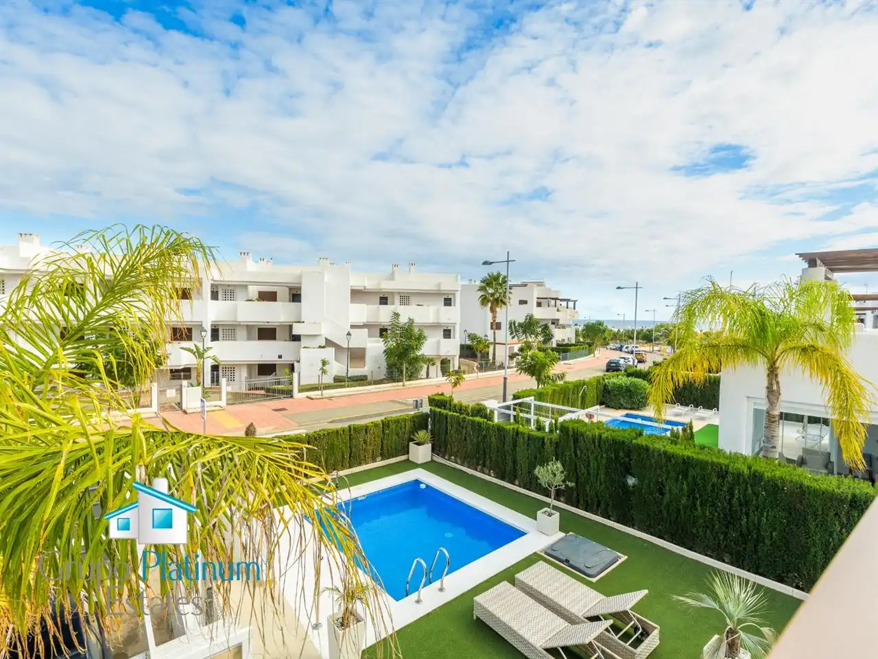 Terraced house with pool for sale in San Juan de los Terreros, imagen 2