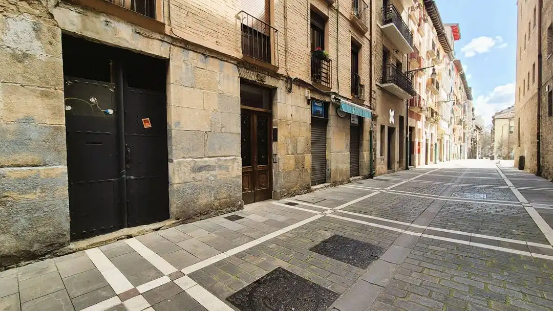 Vista exterior de Local de lloguer en  Pamplona / Iruña