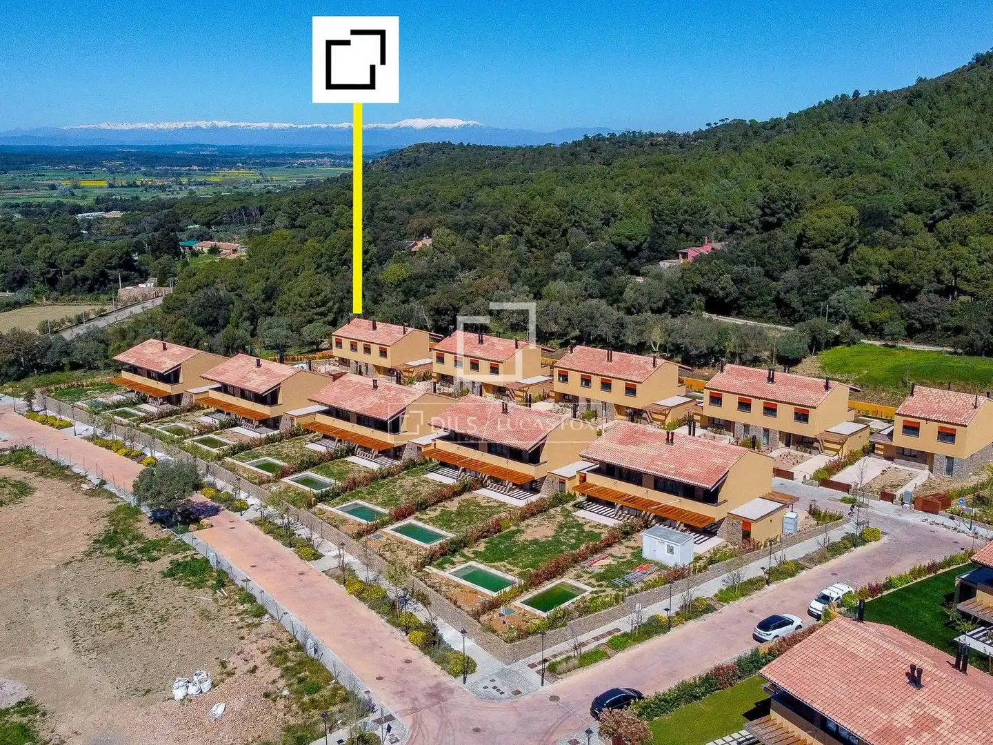 Vista exterior de Casa o chalet en venta en Regencós con Aire acondicionado, Jardín privado y Terraza