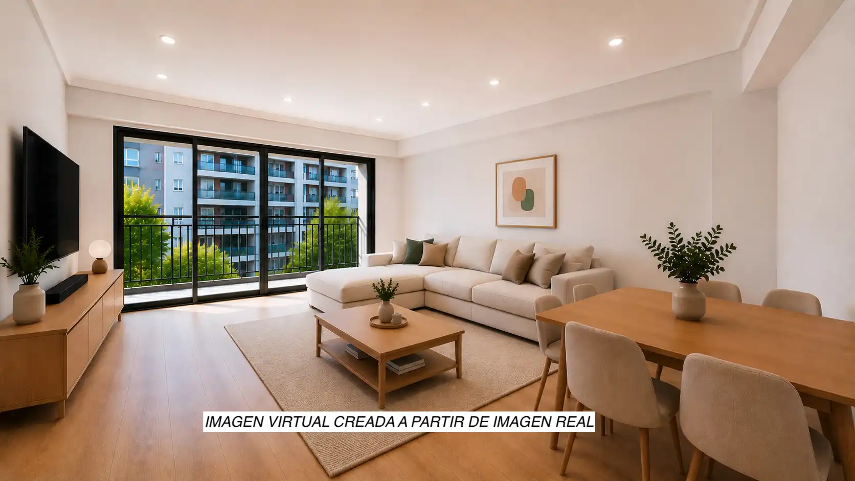 Sala de estar de Piso en venta en Vigo  con Terraza y Trastero