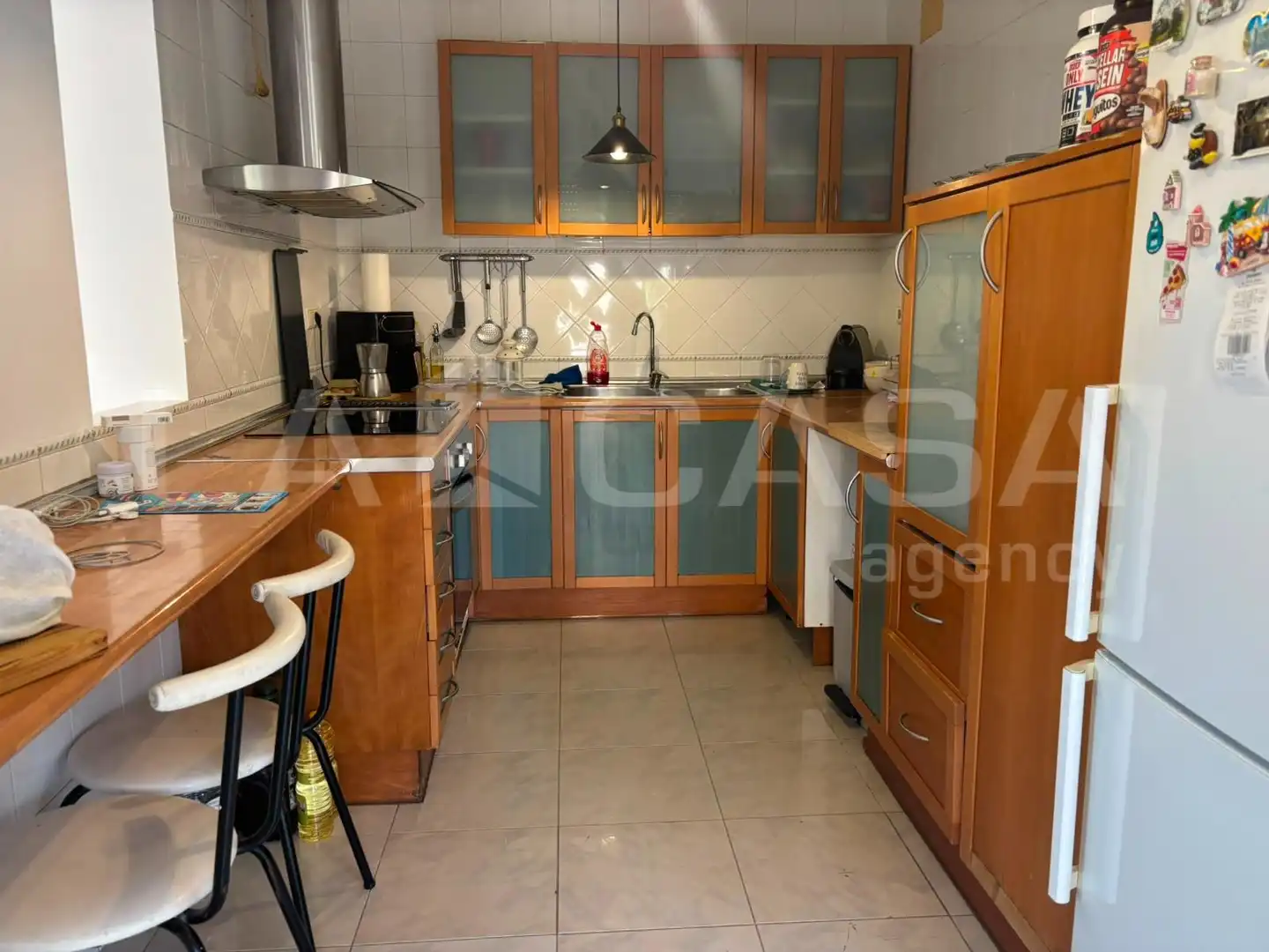 Kitchen of Detached homes for sale in La Roca del Vallès  with Air Conditioner, Heating and Private garden