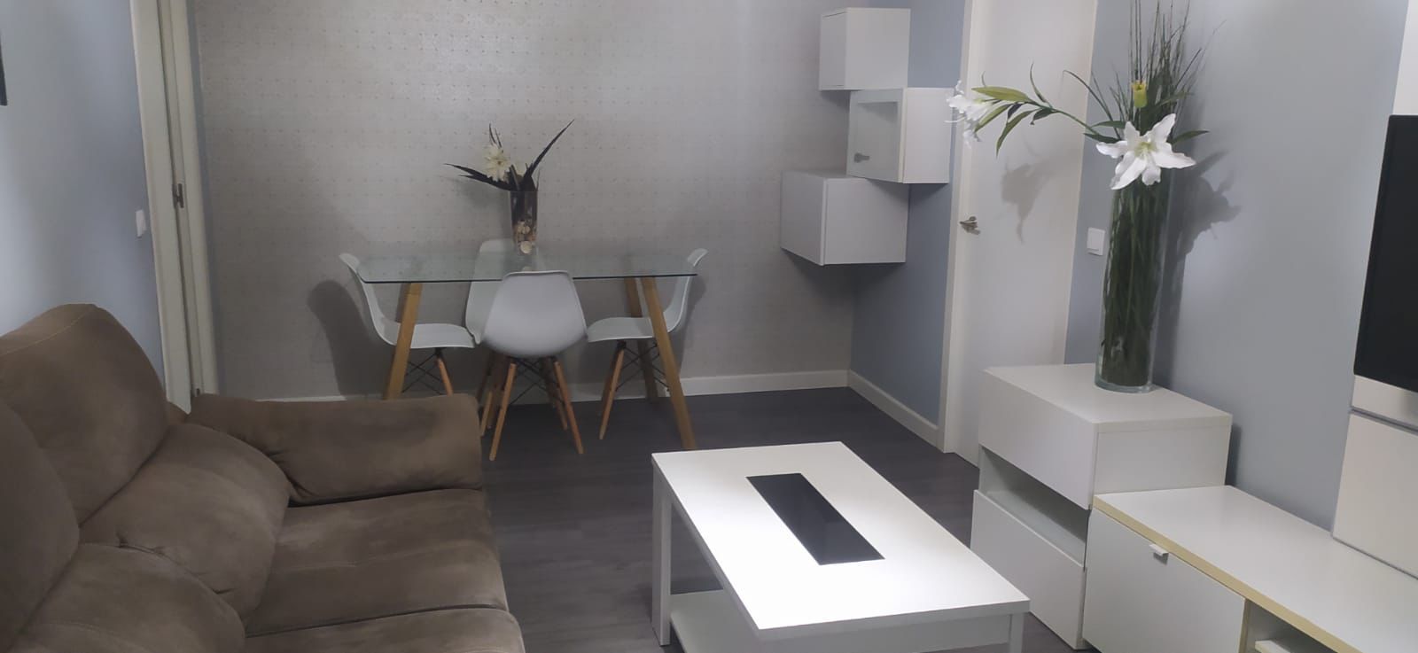 Sala d'estar de Pis en venda en Jerez de la Frontera amb Aire condicionat, Traster i Moblat