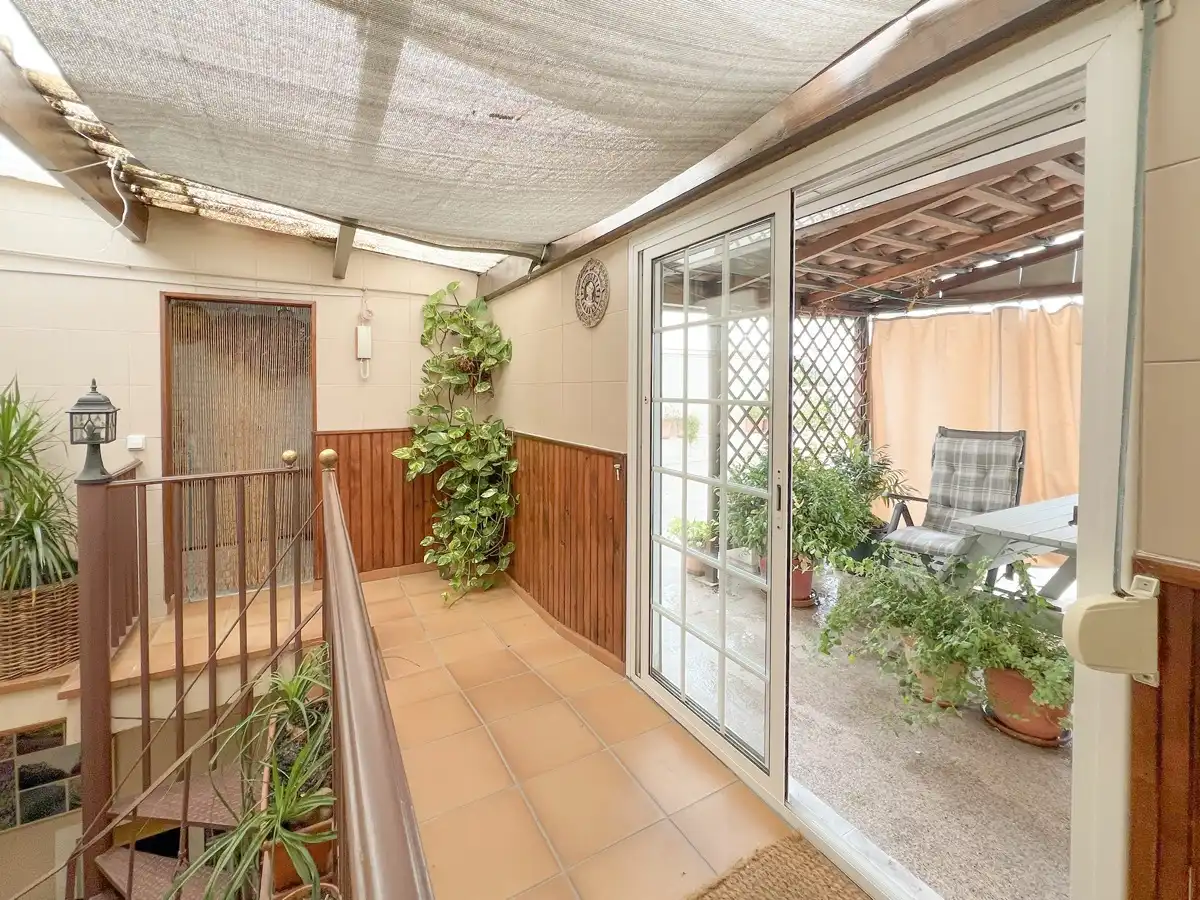 Terrassa de Casa adosada en venda en Mollet del Vallès amb Aire condicionat, Calefacció i Traster