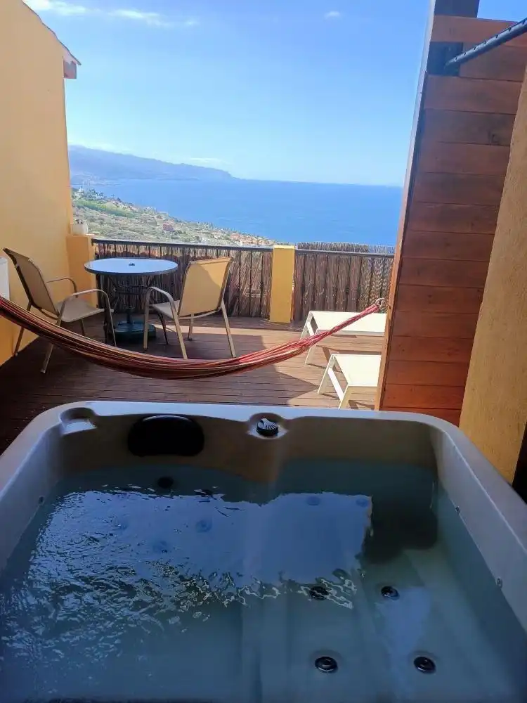Terraza de Casa o chalet en venta en El Sauzal con Jardín privado, Terraza y Piscina