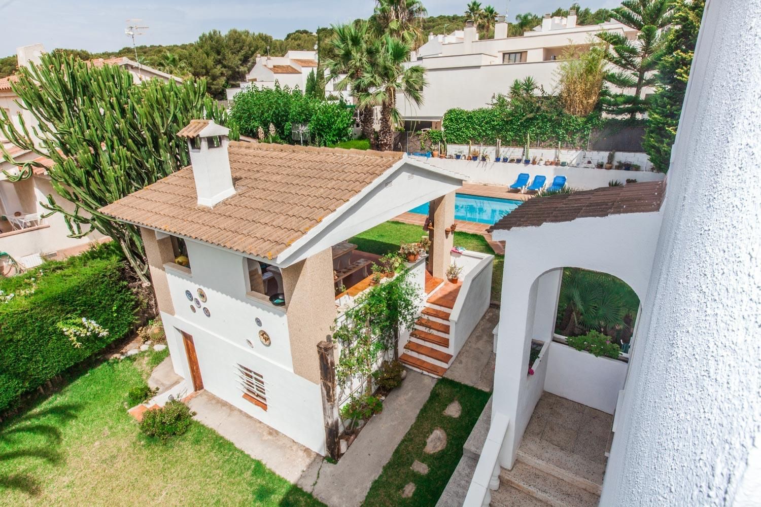 Exterior view of House or chalet for sale in Calafell  with Heating, Terrace and Storage room