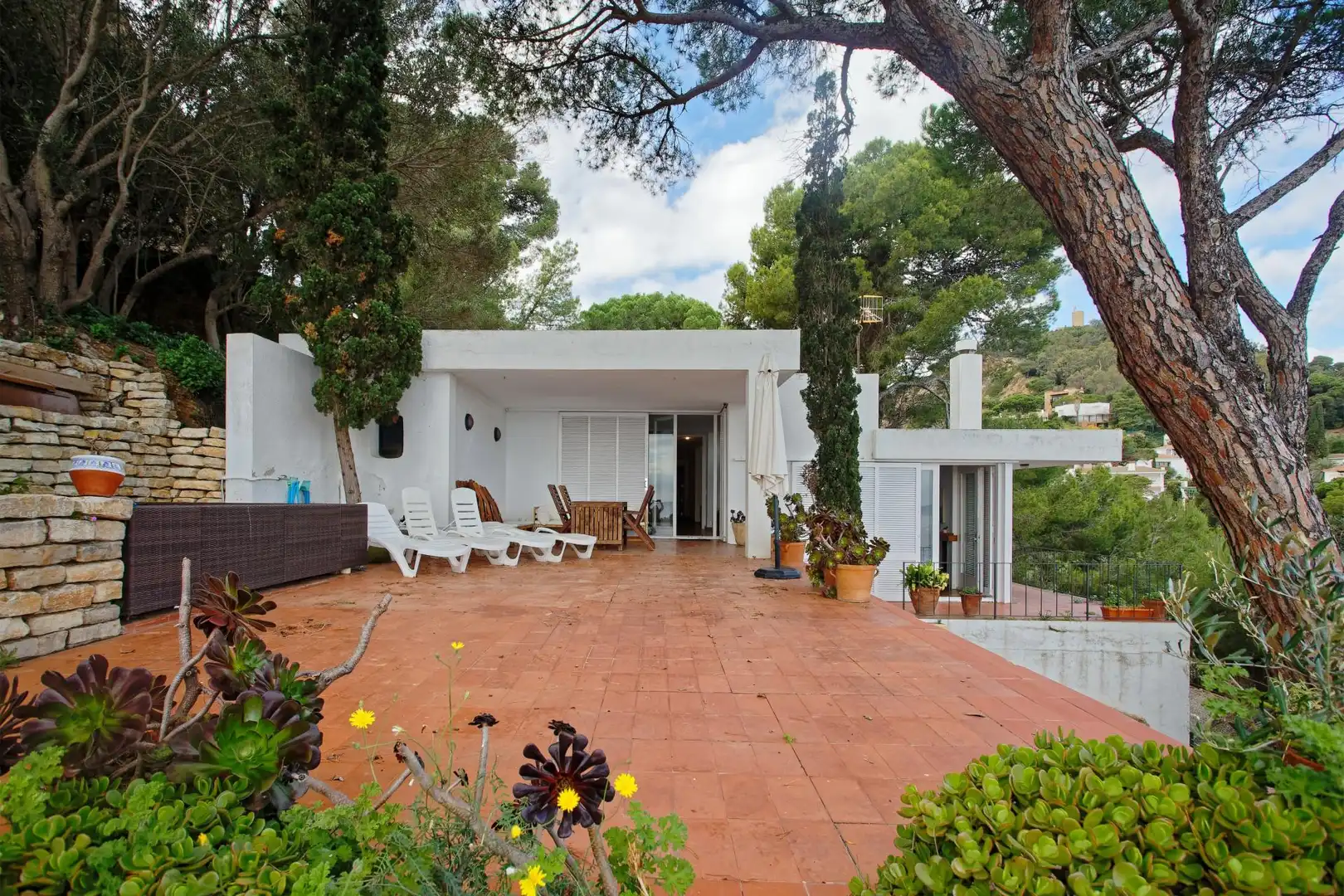 Garden of Houses for sale in Blanes