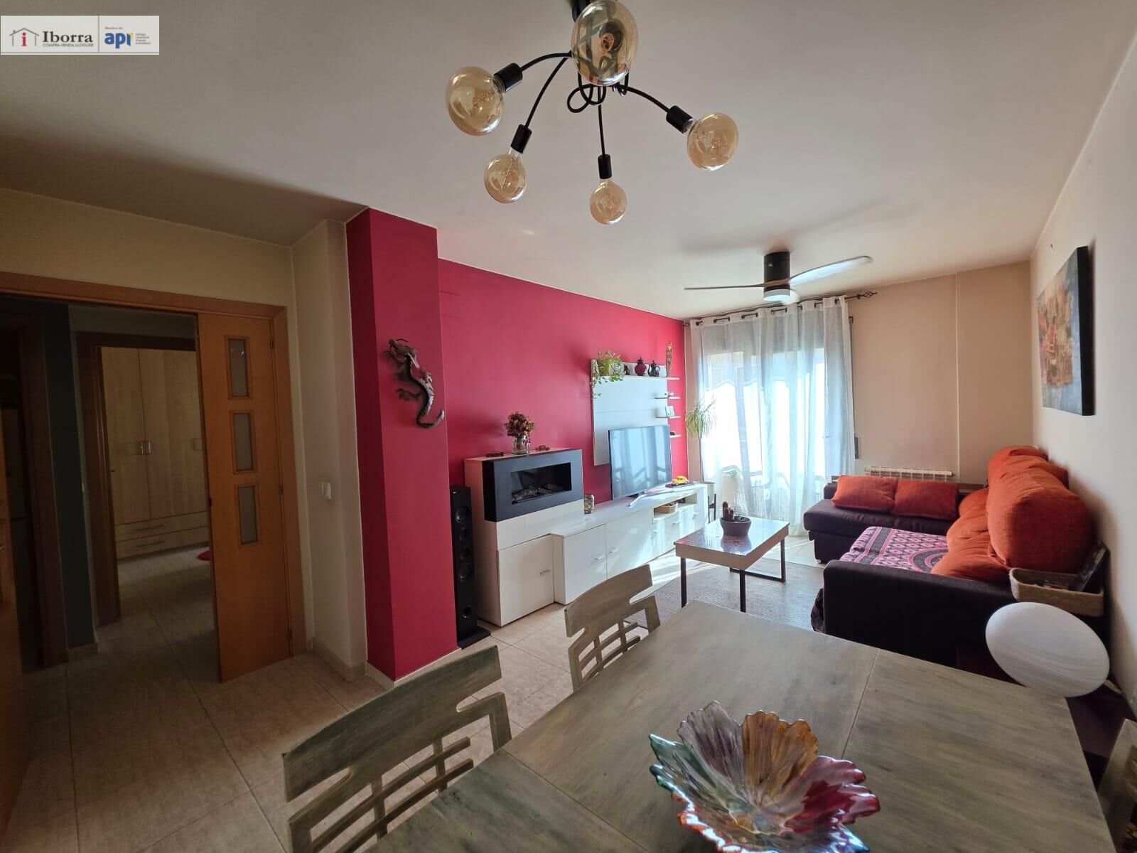 Sala d'estar de Pis en venda en Tordera amb Calefacció