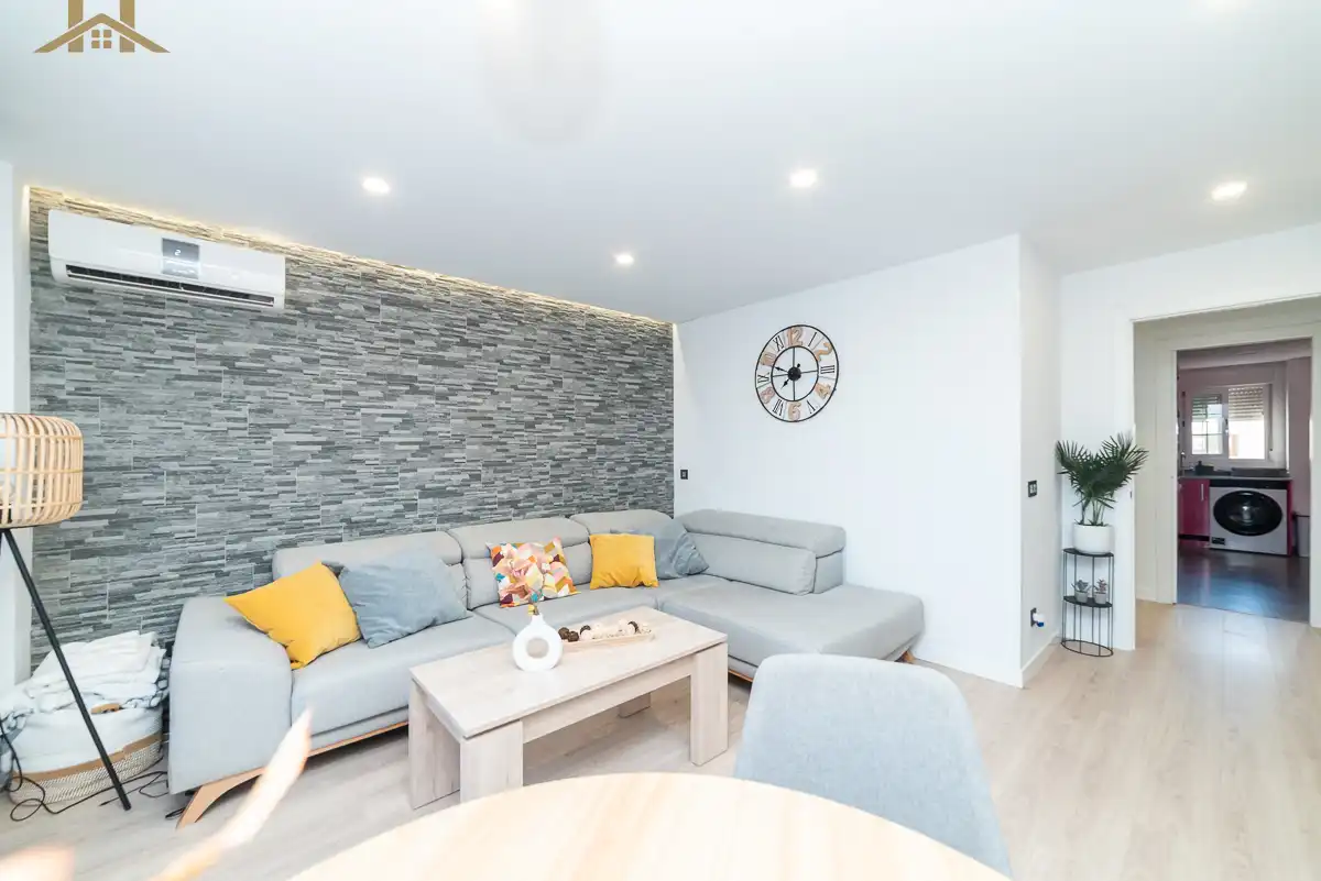 Sala de estar de Piso en venta en Móstoles con Aire acondicionado, Calefacción y Terraza