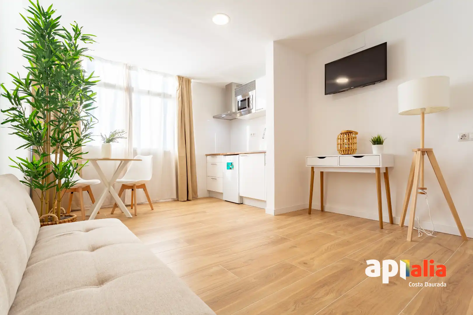 Wohnzimmer von Wohnung zum Verkauf in Vila-seca mit Klimaanlage, Heizung und Gemeinschaftspool