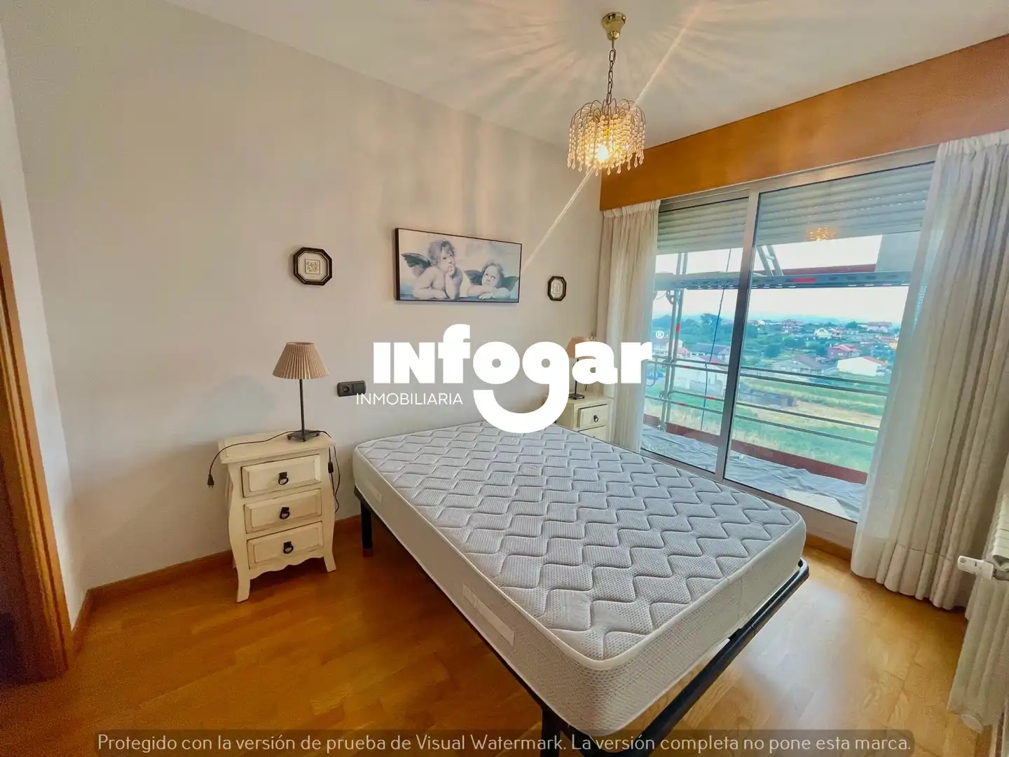 Schlafzimmer von Wohnung zum Verkauf in A Guarda   mit Heizung, Parkett und Abstellraum
