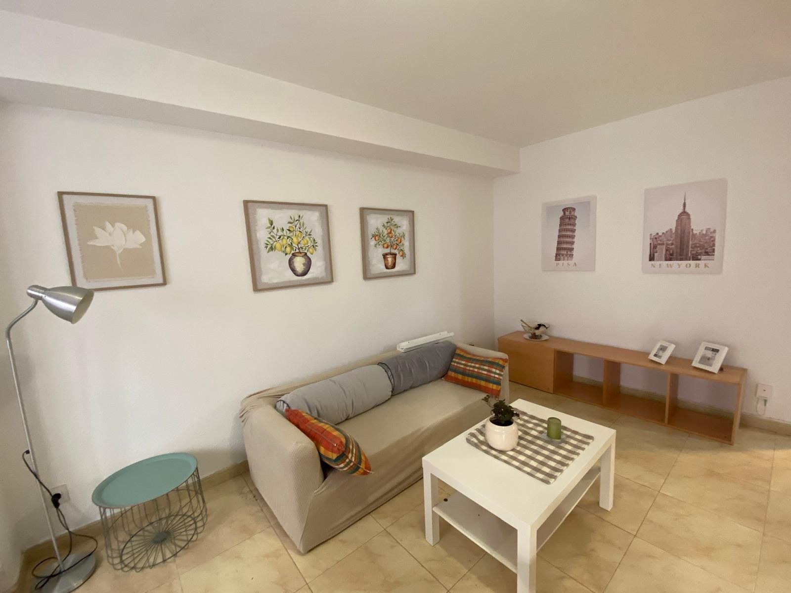 Living room of Apartment to rent in  Zaragoza Capital  with Air Conditioner, Heating and Terrace