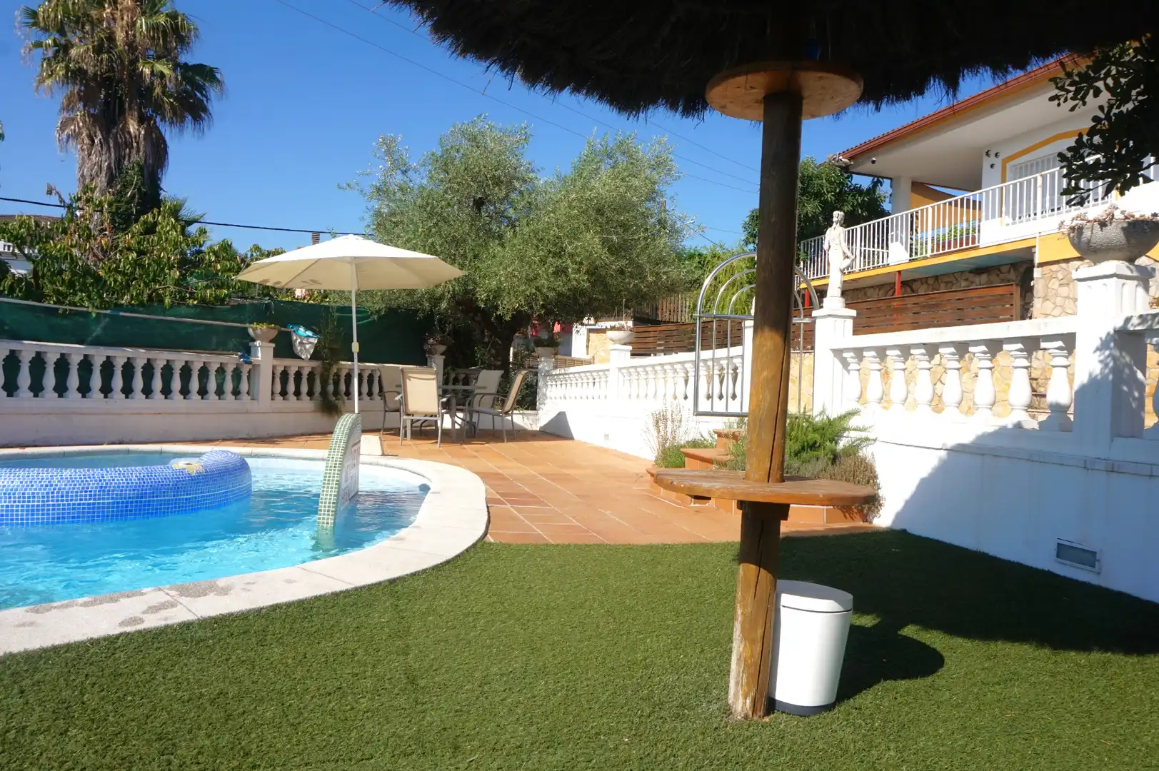 Piscina de Casa o xalet en venda en Fogars de la Selva amb Calefacció, Jardí privat i Terrassa