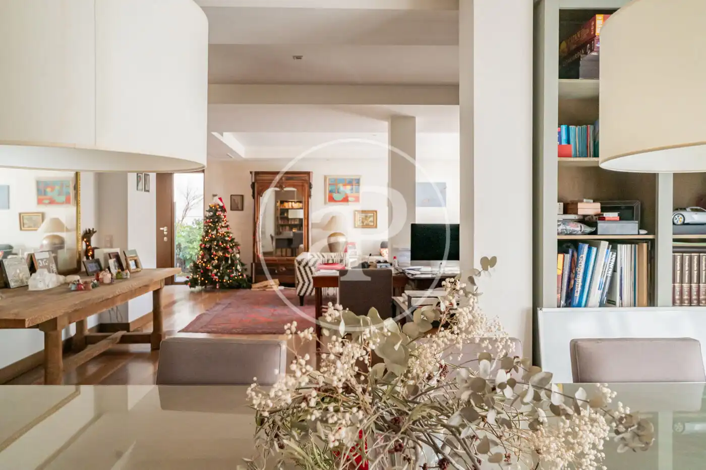 Living room of Houses for sale in Boadilla del Monte  with Air Conditioner, Heating and Private garden