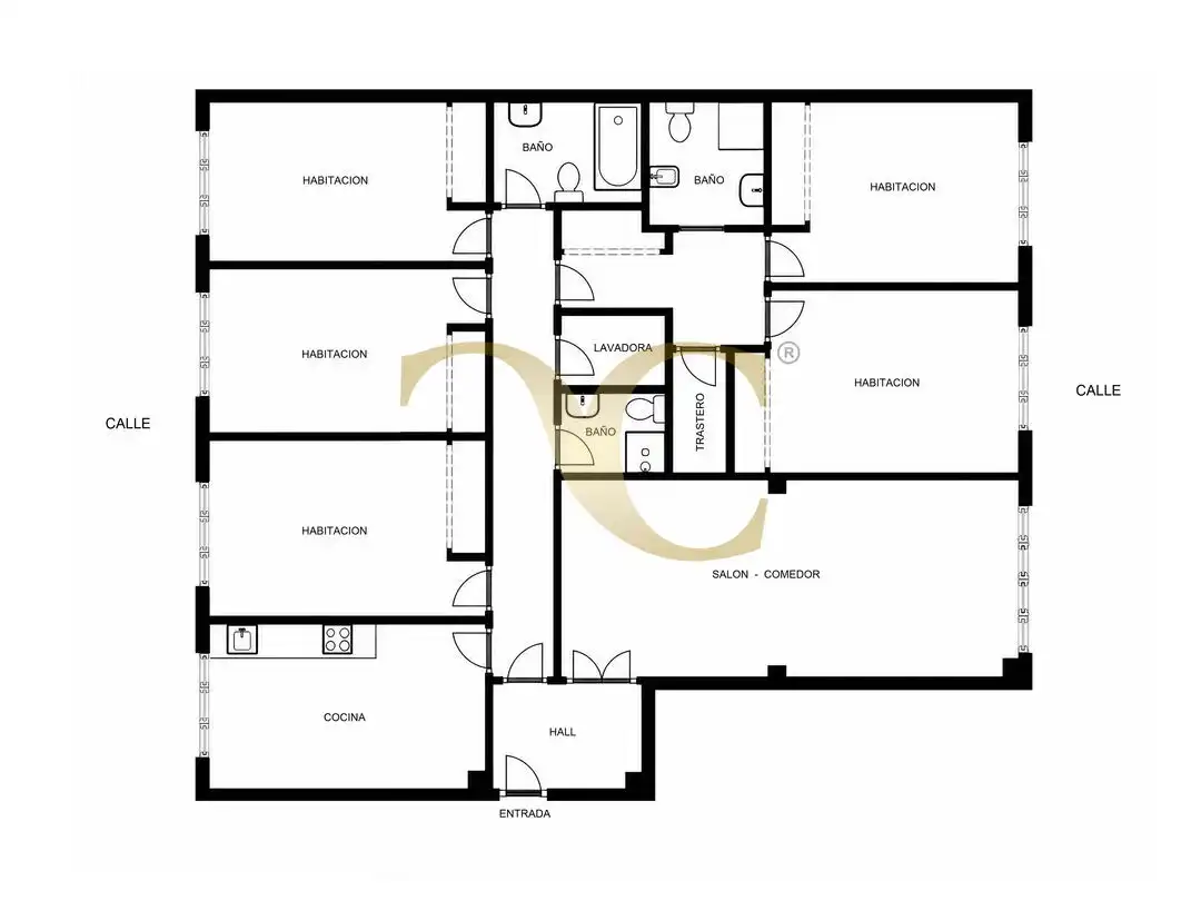 Flat for sale in Oviedo   with Heating
