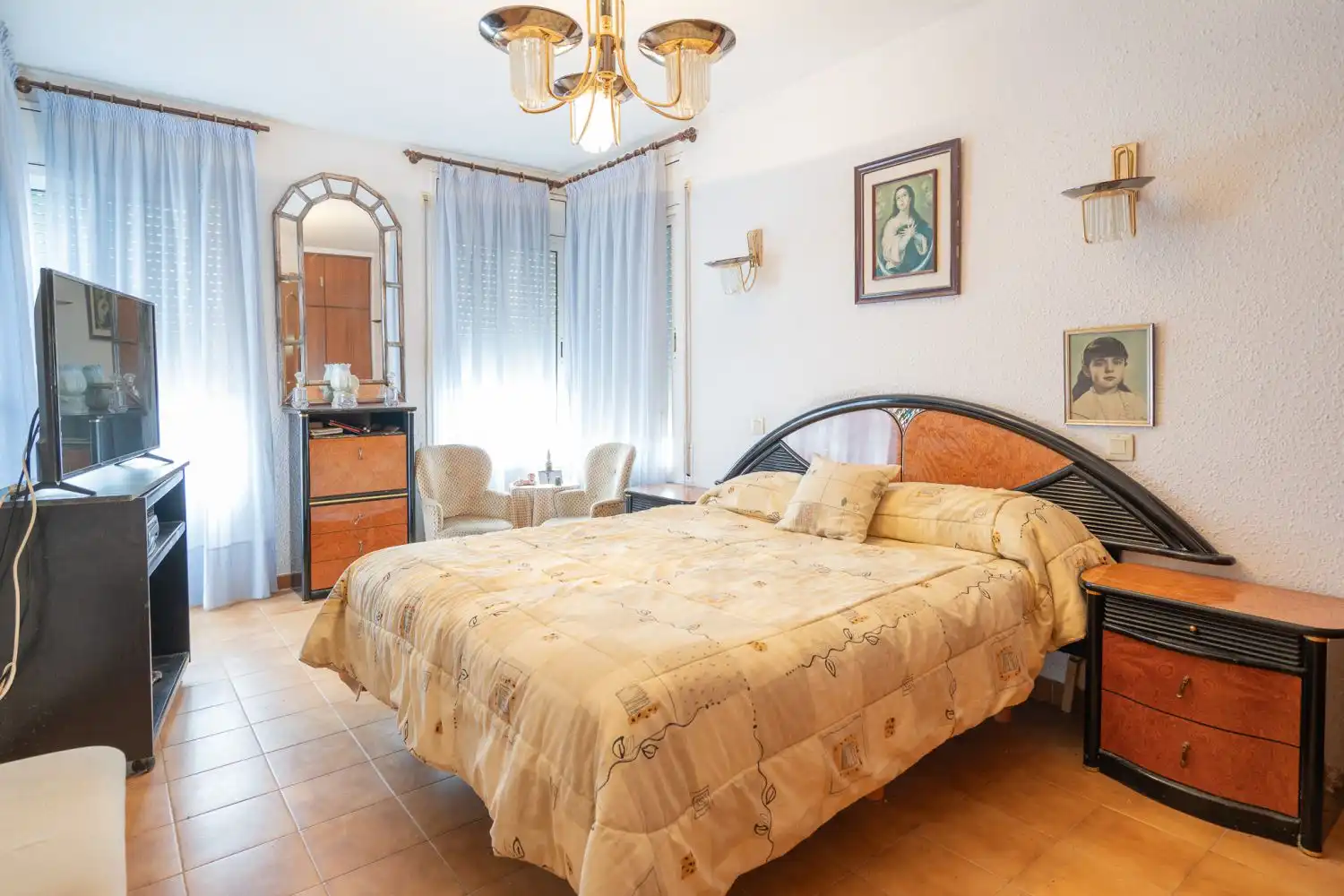 Dormitori de Casa o xalet en venda en La Ràpita amb Aire condicionat, Terrassa i Balcó