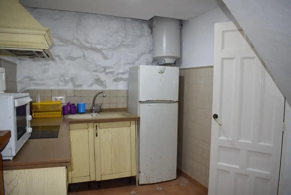 Cuina de Casa adosada en venda en Almuñécar amb Terrassa, Moblat i Microones