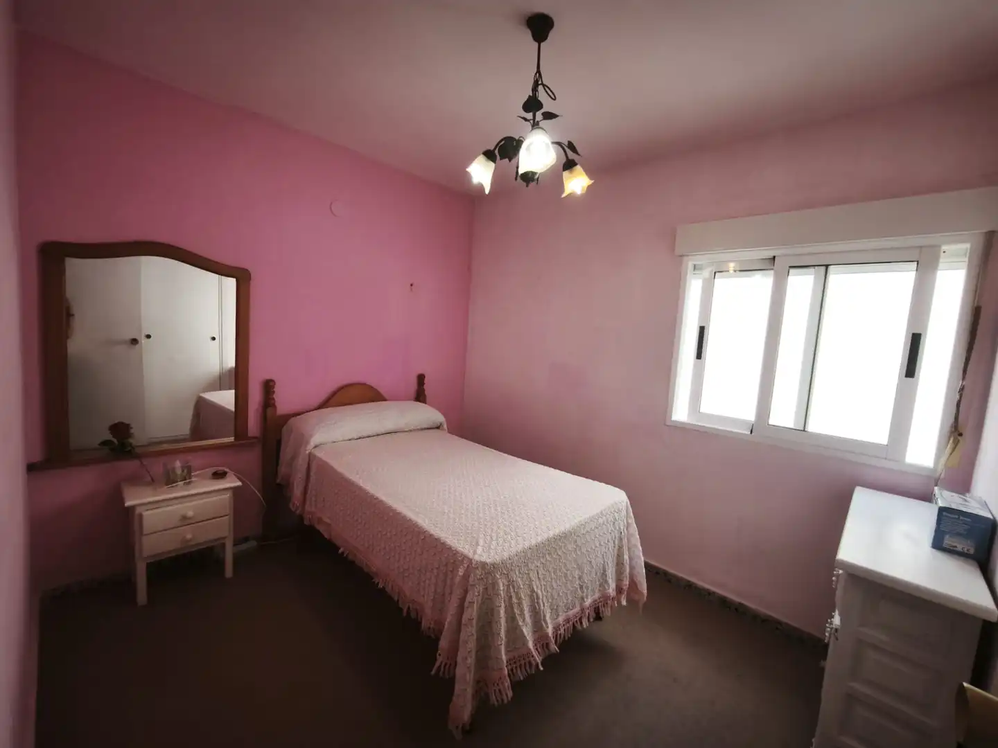 Schlafzimmer von Wohnung zur Miete in El Campello mit Terrasse, Möbliert und Ofen