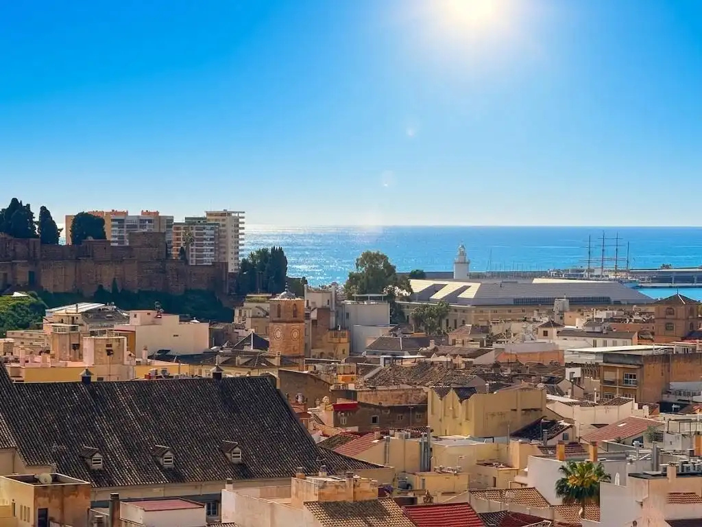 Vista exterior de Piso en venta en Málaga con Aire acondicionado, Calefacción y Terraza