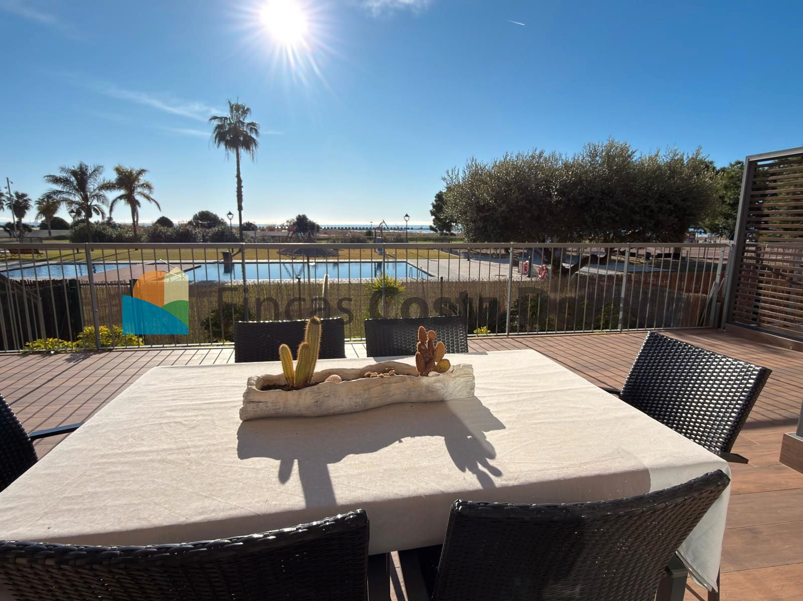 Garden of Planta baja for sale in Cubelles  with Air Conditioner, Heating and Private garden